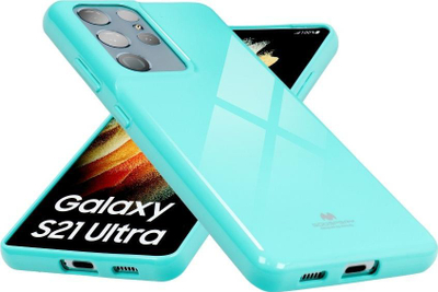 Mbulesë telefoni Mercury Jelly për Samsung S22, TPU fleksibël, rezistente ndaj goditjeve, mint