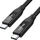 UNITEK C14100BK-0.8M USB4 Gen 2x2 USB-C Кабел, Црн