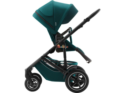 Karrocë sportive BRITAX Smile 5Z, me rrota gome, ngjyra Atlantic Green