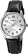 Orë dore Casio MTP-V001L-7BUDF, quartz, 5 ATM, rrip lëkure i zi