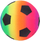 Top futbolli LEAN Toys Beach Ball, 22cm, model shumëngjyrësh