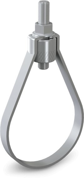 Mbajtëse sprinkler ZPF ZPF4M10, diametër 110-118mm, filetë M10, e galvanizuar