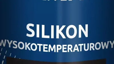 Silikon me temperaturë të lartë Rawlplug, mban deri në 350°C, kartush 300 ml, i zi