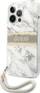 Mbulesë telefoni Guess GUHCP13XKMABGR për iPhone 13 Pro Max, Marble Strap Collection, gri