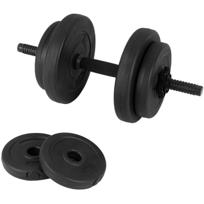 Set peshash XQ Max Dumbbell, 10 kg, rregullueshme, i zi