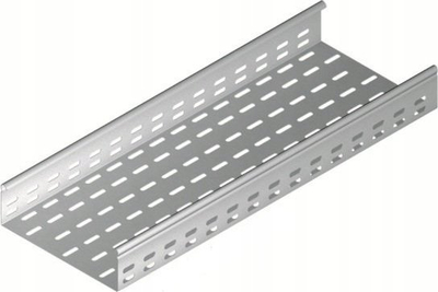 Kanaleta metalike BAKS KCJ600H60/3N 160460, 600x60mm, 3m, ngjyrë argjendtë