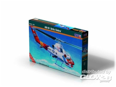 Model helikopteri Mistercraft AH-1G Arctic Cobra, shkalla 1:72, plastik