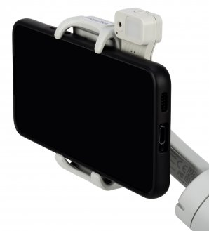 Gimbal për telefon FeiyuTech VB4 Kit, 3 aksesh, me shufër teleskopike, i bardhë