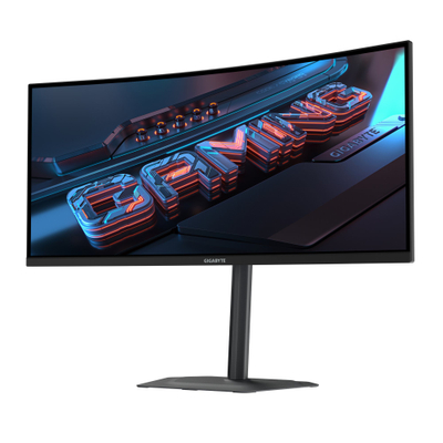 Monitor gaming i lakuar Gigabyte G34WQC2, 34" WQHD, 200Hz, i zi
