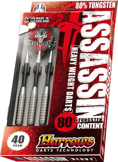 Shigjeta dart Harrows Assassin, 80% tungsten, profesionale