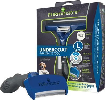 FURminator Алатка за Отстранување на Поддлака за Големи Кучиња со Кратка Длака