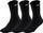 Çorape sportive Mizuno Training Mid 32GX250509, set 3 palë, unisex, të zeza