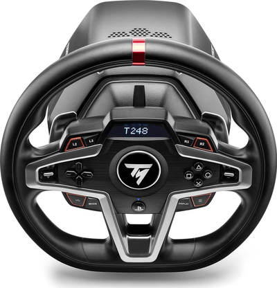 Set timoni gare Thrustmaster T248 me TH8S, për PC, PS4, PS5, ngjyrë e zezë