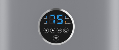Boiler elektrik Lin LIFVD1, 80L, 2000W, gri me Wi Fi