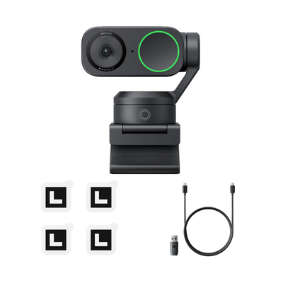 Ueb kamerë Insta360 Link 2, 3840 x 2160, USB, e zezë