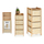 Kabinet me sirtarë KIPIT Drawer Cabinet Wood, 4 sirtarë, 34 x 84.5 x 36 cm, krem