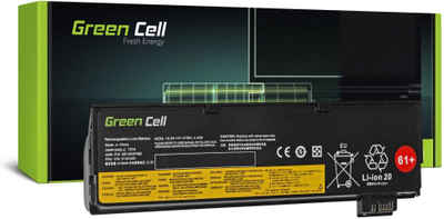 Bатерија за лаптоп Green Cell LE95 за Lenovo ThinkPad, литиум-јонска, црна