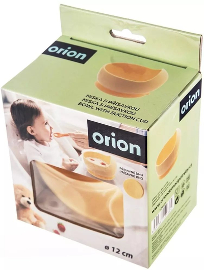 Tas për fëmijë Orion, silikon, 360 ml, i verdhë pastel