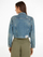 Xhaketë për femra Calvin Klein denim, e kaltër