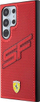 Maskë telefoni Ferrari Big SF Perforated për Samsung Galaxy S24 Ultra, polikarbonat TPU, dizajn me vrima, e kuqe