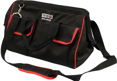 Çantë veglash Yato YT-7433, 40x23x21 cm, najlon i përforcuar, e zezë
