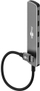 USB хаб Goobay 79160, 4 порти USB C, USB 3.2, сива