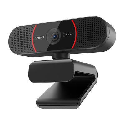 Webcam EMEET C960, 4K UHD, autofokus PDAF, me tripod, e zezë