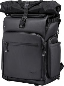Ранец за камера Ulanzi Backpack BT01, со внатрешна преграда, издржлив материјал, црна