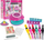 Set manikyri për kalamoj Girl's Creator Nail Art Studio, 6 stilolapsa thonjsh, me tharëse, rozë