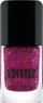 Llak thonjsh Catrice Crushed Crystal Effect Top Coat Amethyst Aura 010, efekt kristali, vjollcë me shkëlqim