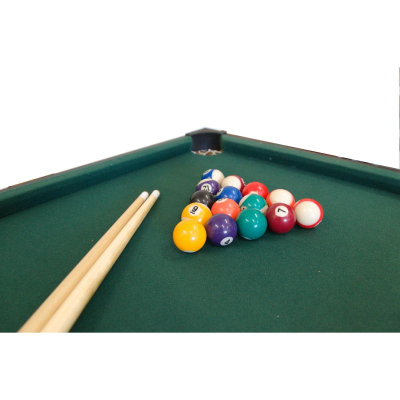 Tavolinë lojrash Enero Multi Game 9in1, futbol tavoline edhe bilardo, shumëlojëshe, dru natyral