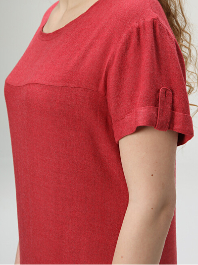 Fustan Loap Regular Fit Nebraska, i kuq