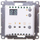 Regullator temperature Simon 54 me ekran dixhital, i bardhë