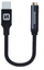 Аудио адаптер Swissten USB C во 3.5mm џек, 0.15m, бел