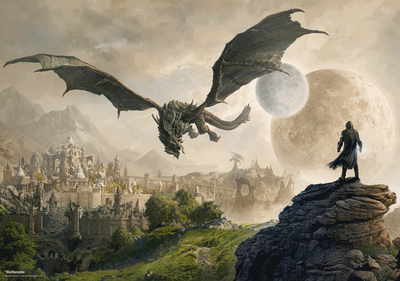 Puzzle Good Loot The Elder Scrolls Online Elsweyr, 1000 pjesë, 68.3 x 48 cm, shumëngjyrësh