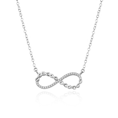 Qafore dizajner prej argjendi Infinity AGS1547/47