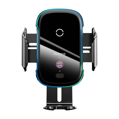 Mbajtëse telefoni për veturë Baseus Bayern Edition, karikim wireless 15W, për 4.7-6.5", e zezë