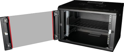 Rafte rack ROLINE 48.26cm 19", 2 HU, 25kg, i zi