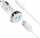 Karikues makine Hoco Z40, 2x USB, me kabllo Lightning 1m, i bardhë