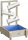 Lodër ujore druri Classic World Water Table Yoyo, edukative, për fëmijë 3+
