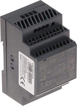 Furnizues energjie Mean Well HDR-60-24, 24V DC, 60W, gri