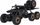 Makina me komandë Ramiz RC Rock Crawler 1:10, 6 rrota, 2.4GHz, e zezë