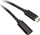 Kabllo USB InLine USB-C në USB-C, 2 metra, USB 3.2 Gen 2, e zezë