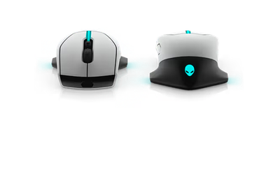 Maus Dell Alienware AW610M, i bardhë