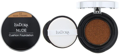 Fondatinë kompakte IsaDora Nude Cushion, 15g, 22 Nude Caramel
