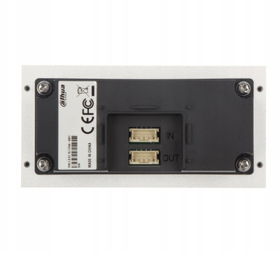 Modul lexues zbliç Dahua VTO4103F-MR1, 125kHz EM, IP65 IK07, argjendtë e zezë