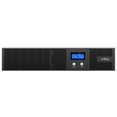 UPS nJoy Argus 1200, 1200VA 720W, me ekran LCD, ngjyrë e zezë