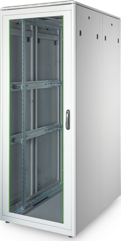 Kabinet rrjeti Digitus Unique Series, 42U, 800x1200 mm, i zi