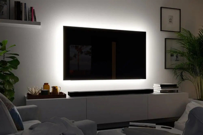 LED shirit Paulmann MaxLED 250 TV 75", RGBW 3000K, 25.5W, argjendtë
