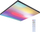Lampë tavanore Paulmann Velora Rainbow, 595x595mm, RGBW, e zezë